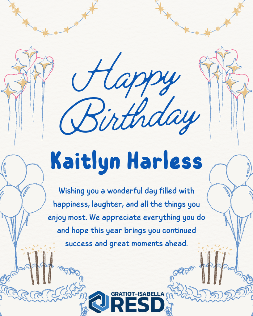 Birthday Card to Kaitlyn Harless