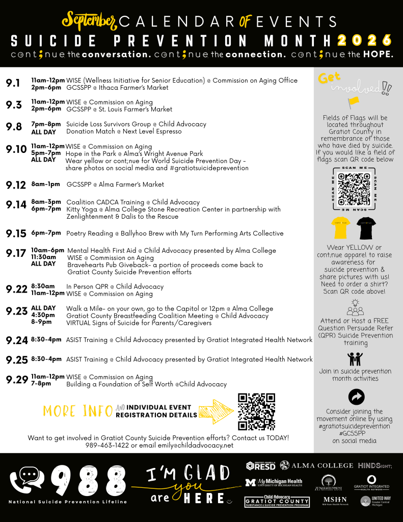 Calendar of Events