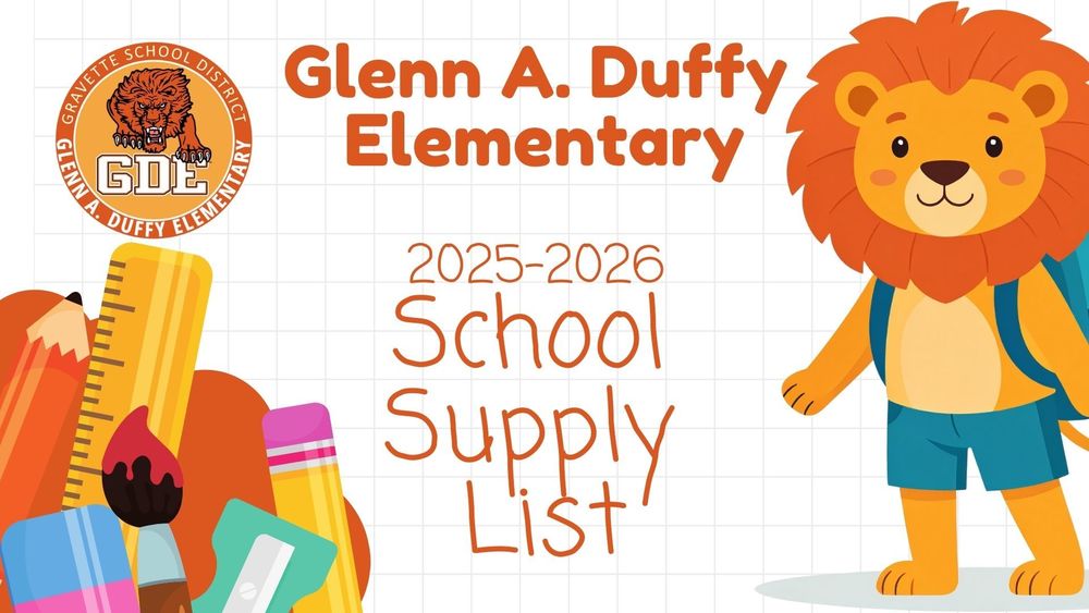School Supply List