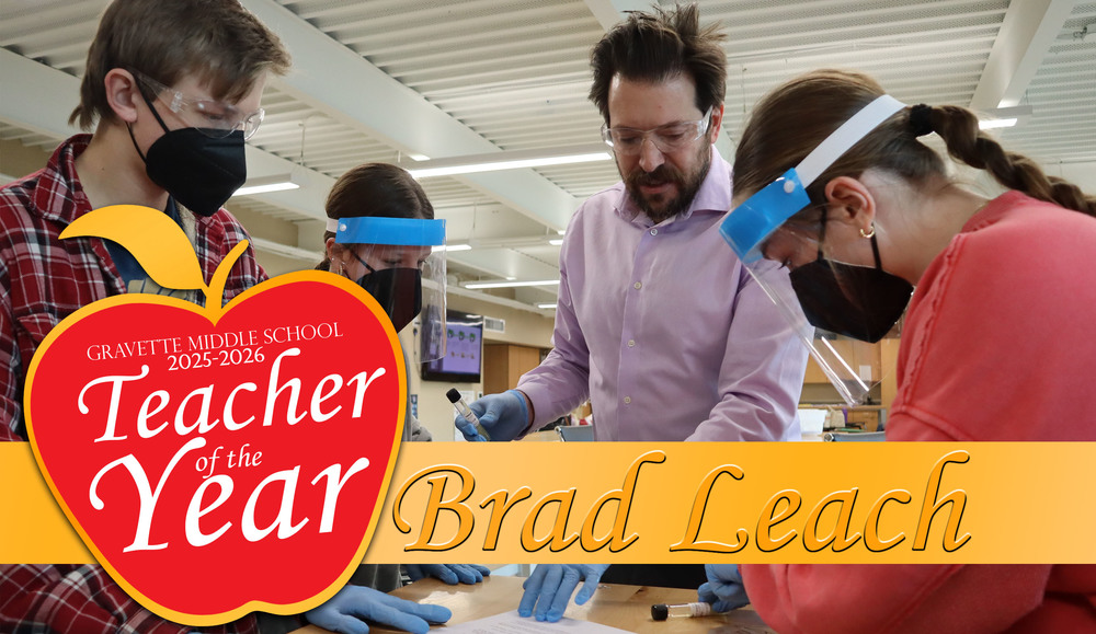 Brad Leach Teacher of the Year GMS 2025-2026