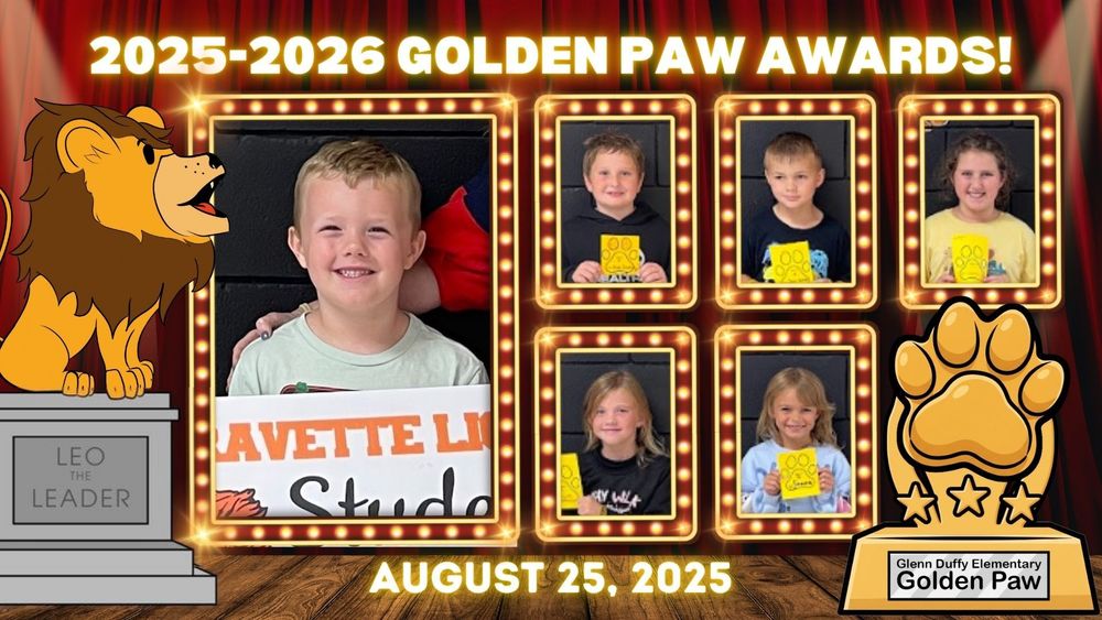 Golden Paw Awards Aug 25