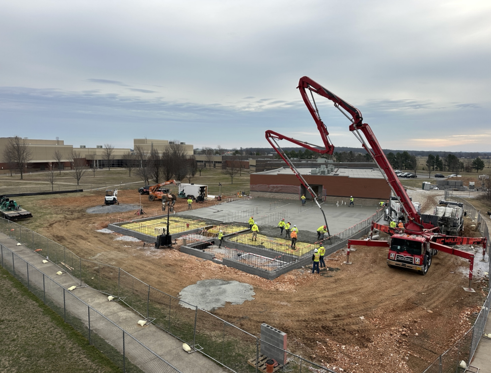 Image of construction at GHS
