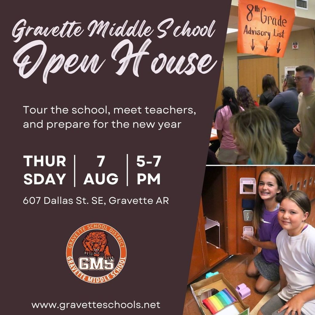 GMS Open House Graphic