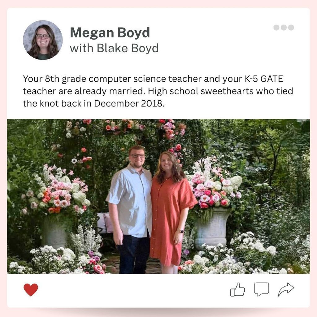 Gravette Marriages Spoof Post Graphic