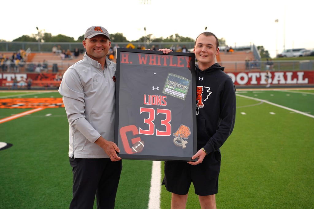 Harrison Whitley Jersey Presentation