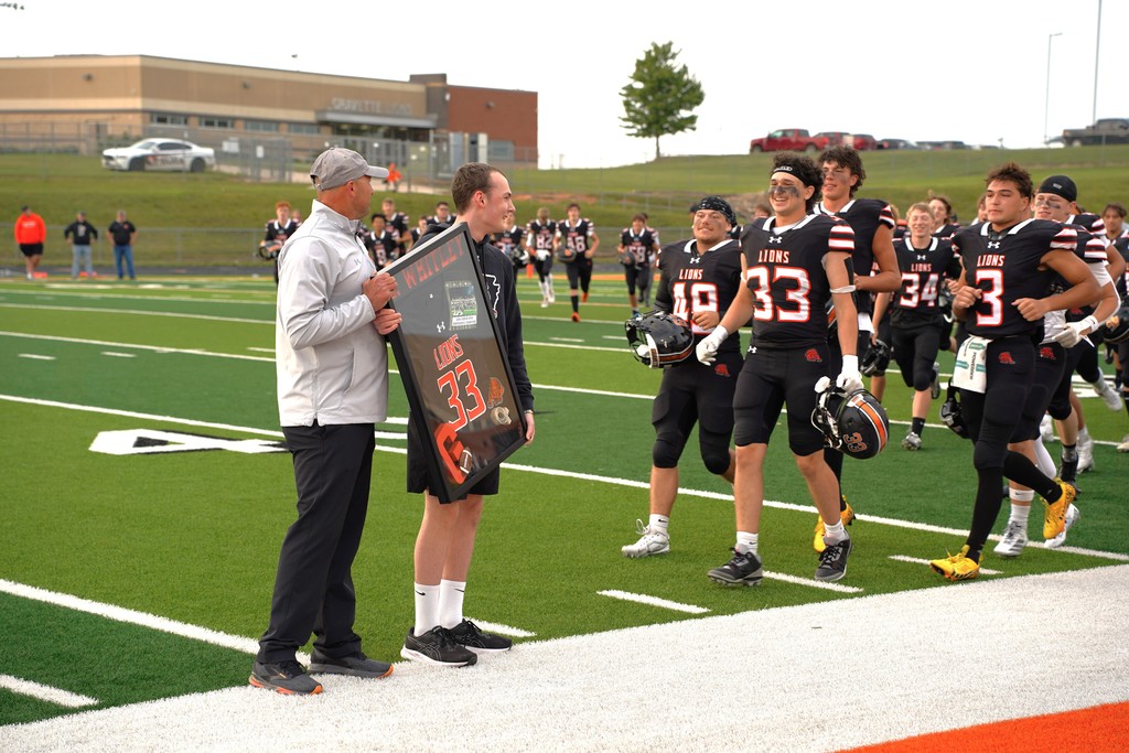 Harrison Whitley Jersey Presentation