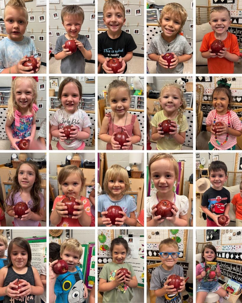 Pre-K Apples Lesson