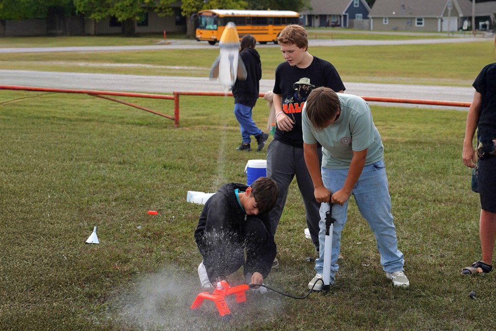 Science Field Experiment Rocket Propulsion