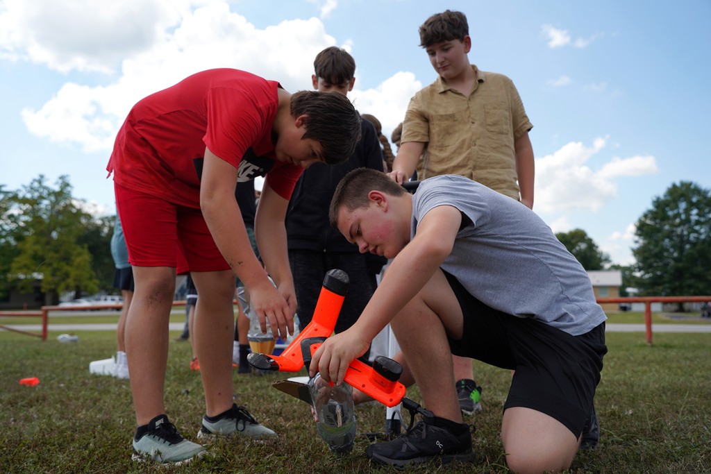 Science Field Experiment Rocket Propulsion