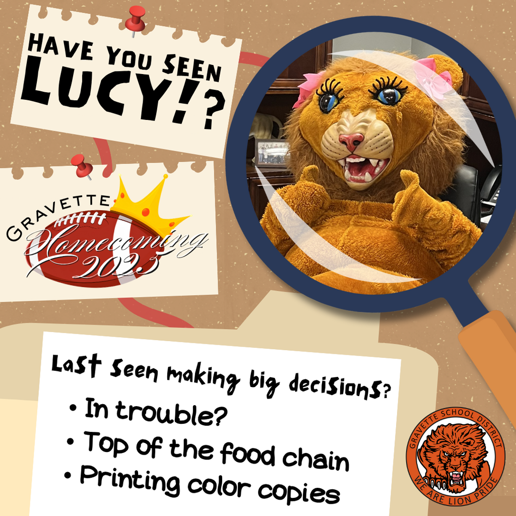 Have you seen Lucy?