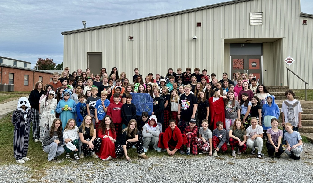 GMS Spirit Week Monday Pajama Day