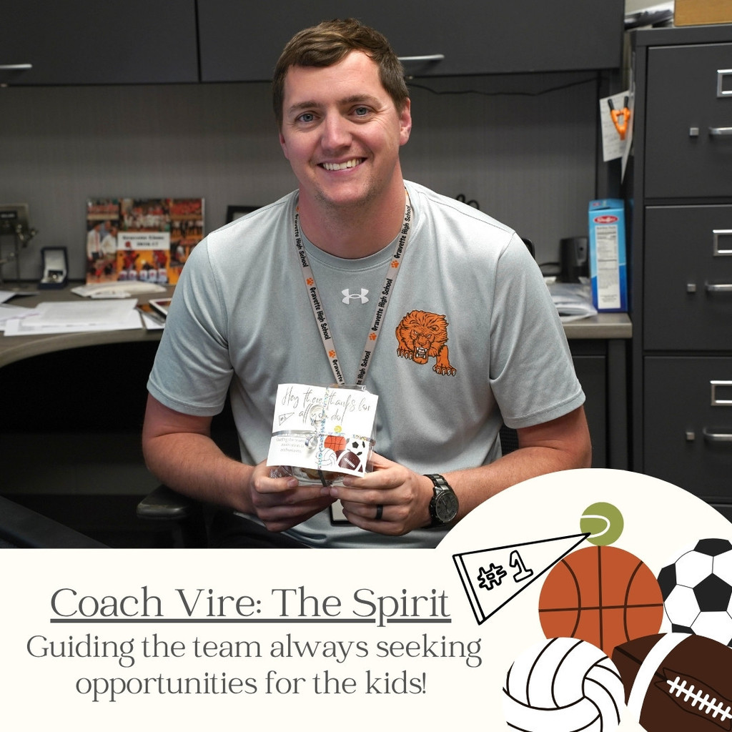 Coach Andrew Vire, The Spirit - Guiding the team and creating opportunities for students.