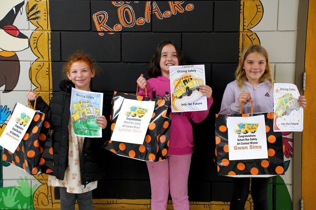 School Bus Coloring Contest Winners