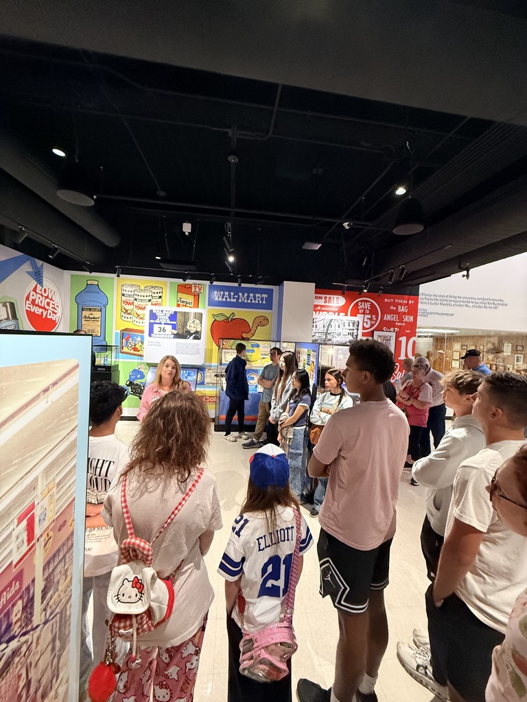 Business Class Trip to Walmart History Museum