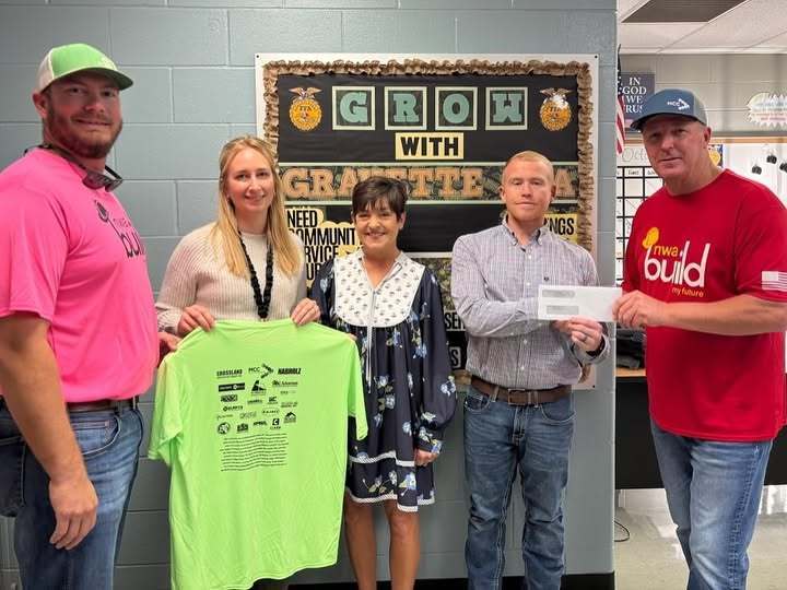 Gravette FFA Grant