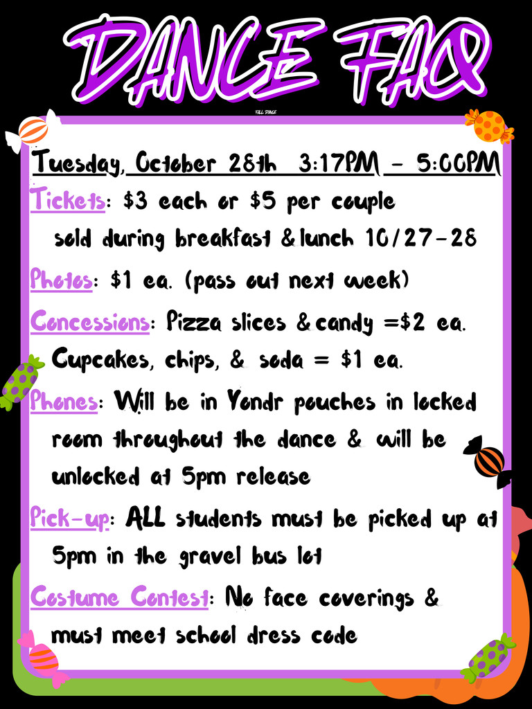 Fall Dance Flyer