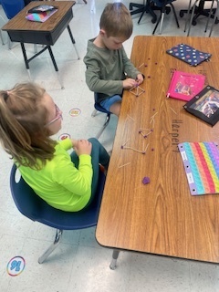 Kindergarten 3D Shapes Lesson Photos