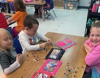 Kindergarten 3D Shapes Lesson Photos