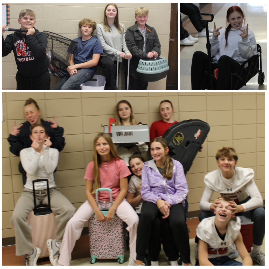 Day Four Theme Anything But A Backpack Photos