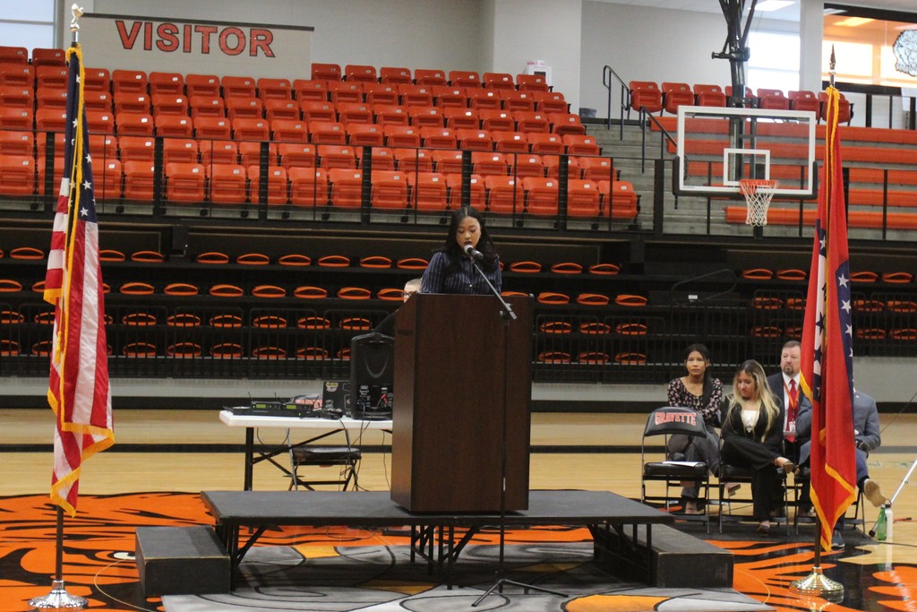 Gravette High School Veterans Day Assembly