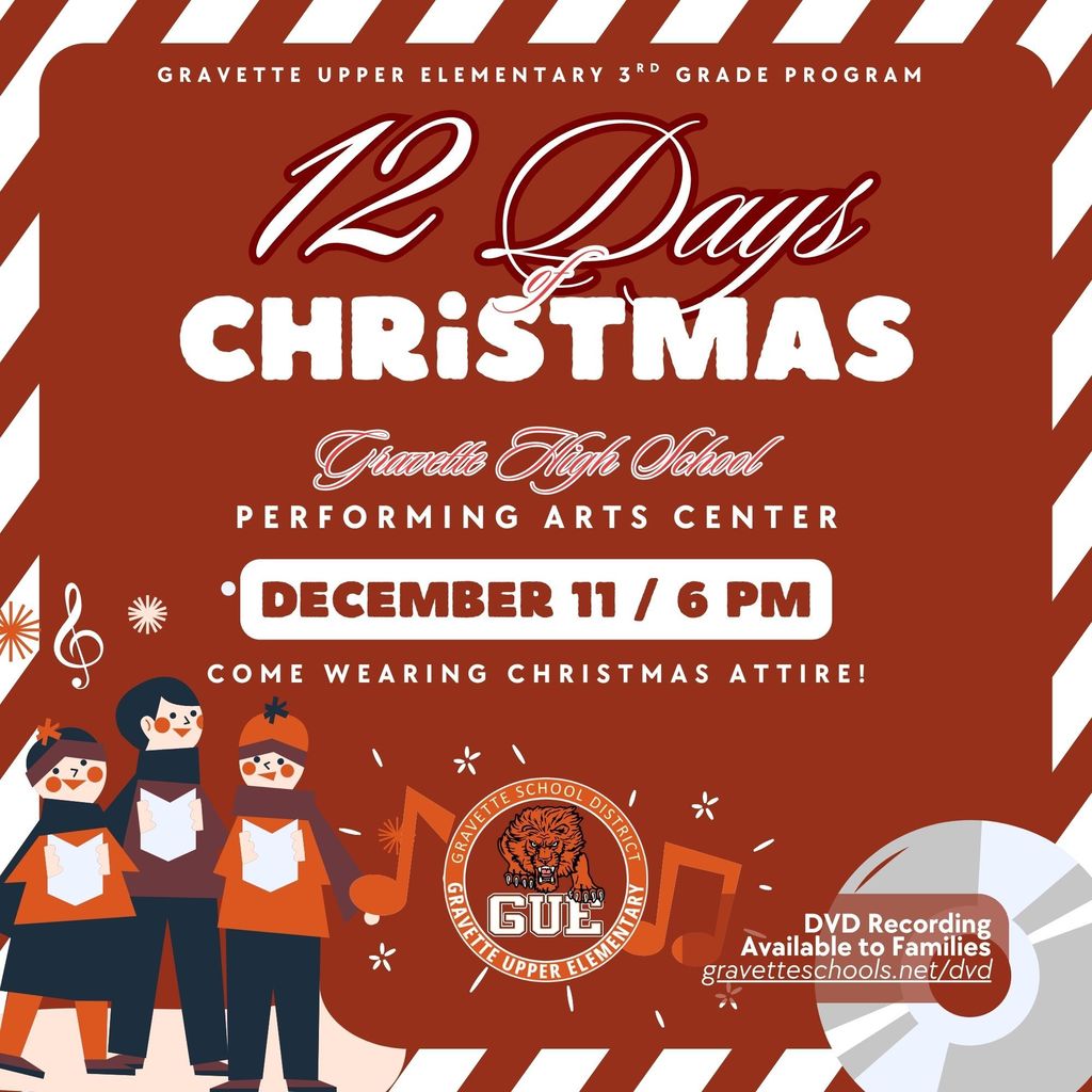 12 Days of Christmas Music Program