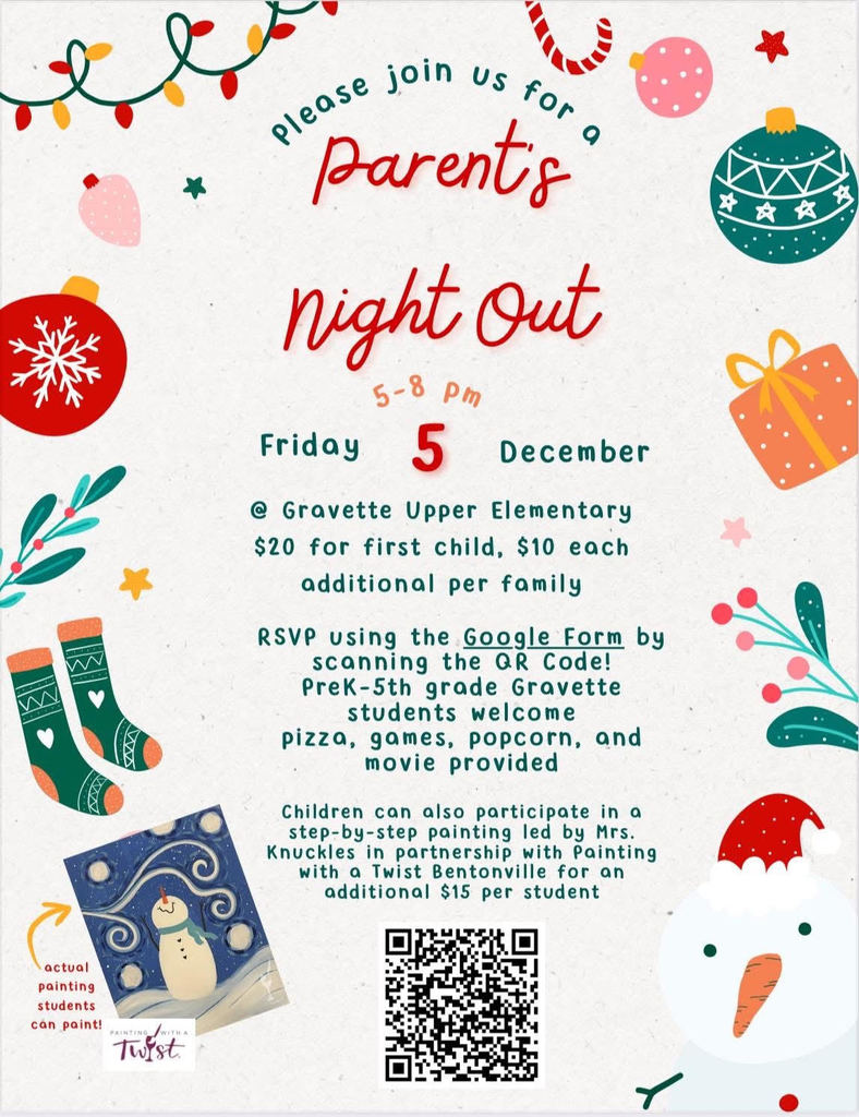 Parent's Night Out Flyer