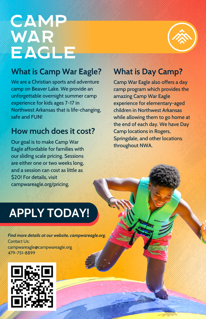 Camp War Eagle Poster