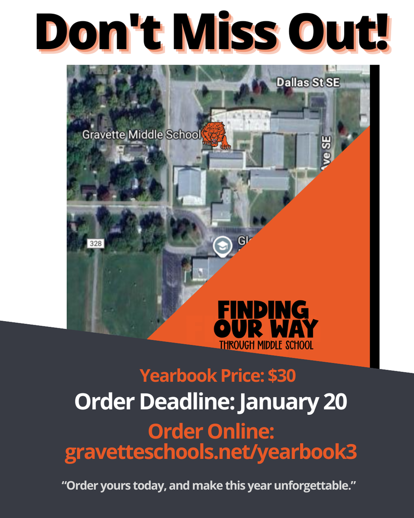 Yearbook Order Reminder Graphic