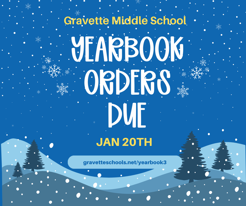 GMS Yearbook Orders Graphic