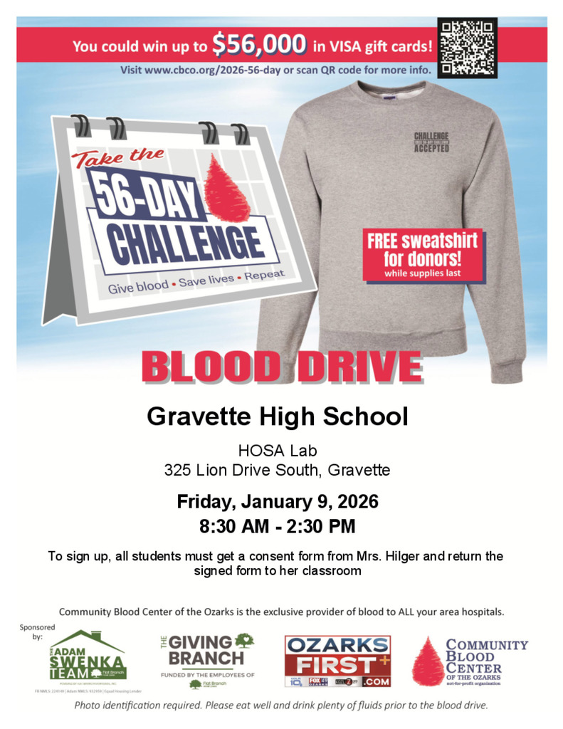 Blood Drive Flyer