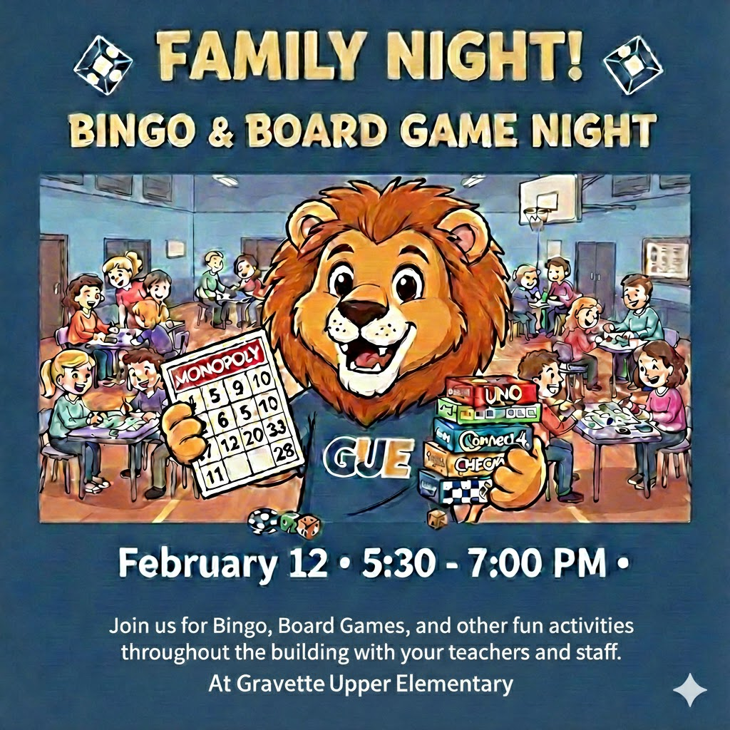 Family Bingo Night Graphic