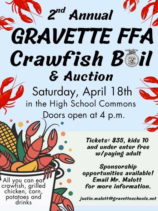 Crawfish Boil Flyer