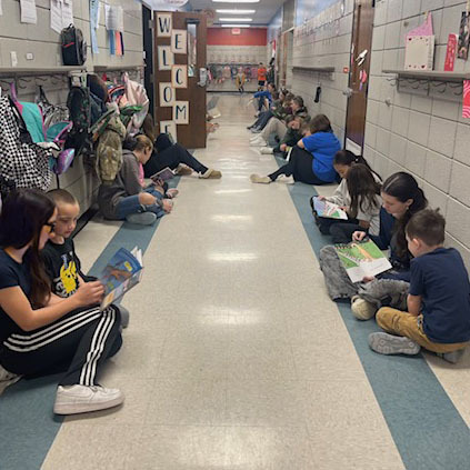 Read Across America Week at GMS