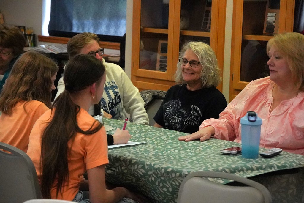 GMS Choir Performance at Senior Center