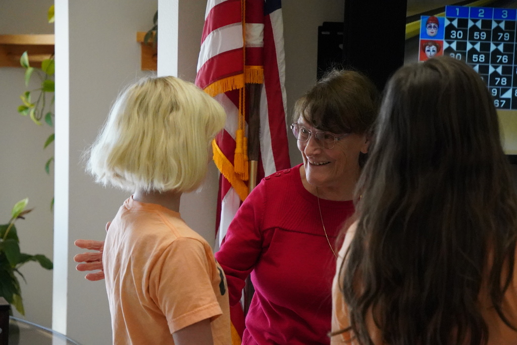 GMS Choir Performance at Senior Center