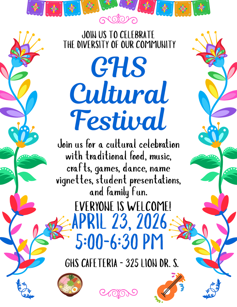 Cultural festival flyer