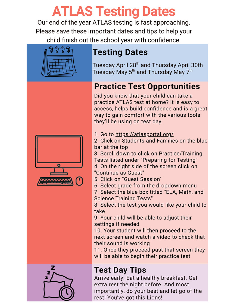 Atlas Testing Flyer