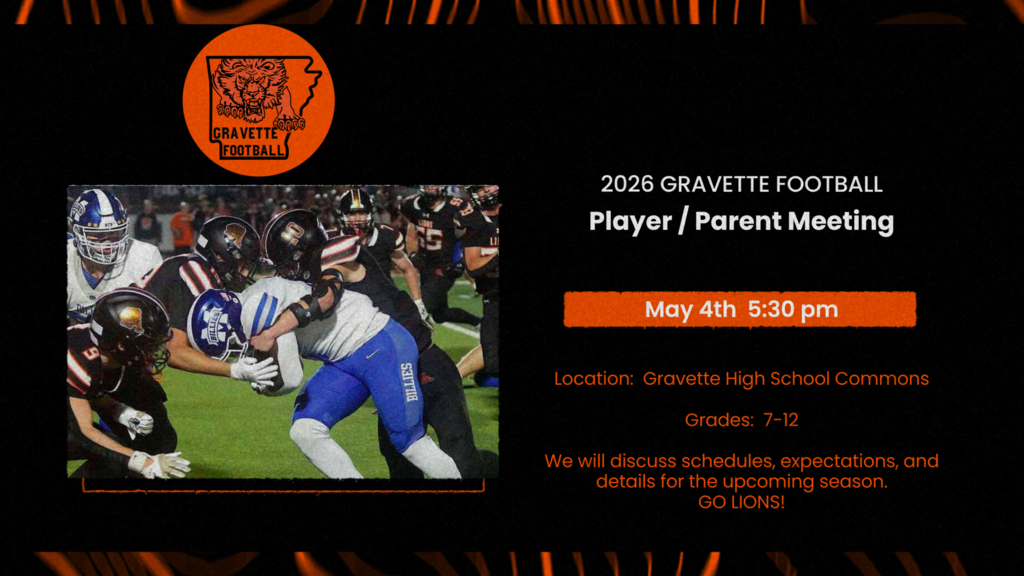 Gravette Football Player/Parent Meeting
