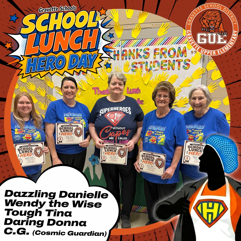 GUE School Lunch Hero Day Graphic