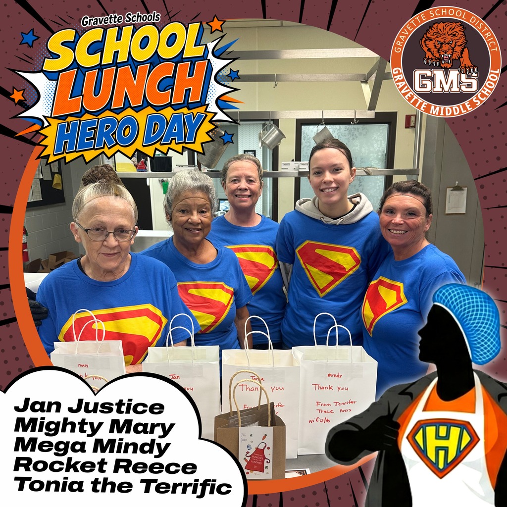GMS School Lunch Hero Day Graphic
