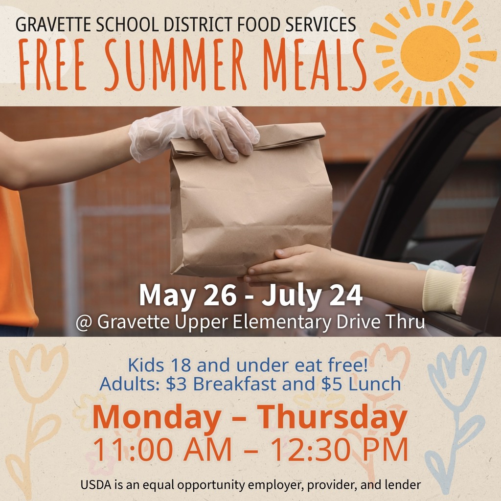 Free Summer Meals Graphic