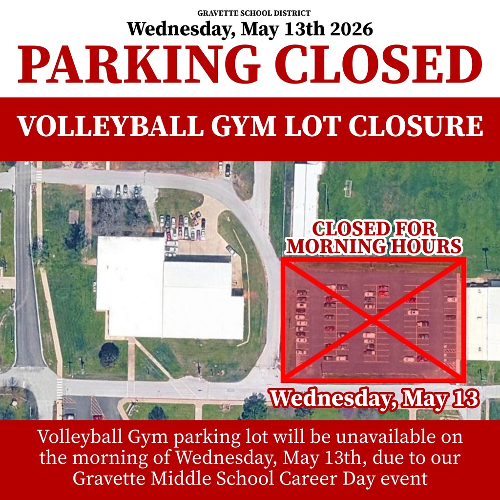 Volleyball Gym Lot Closure Graphic
