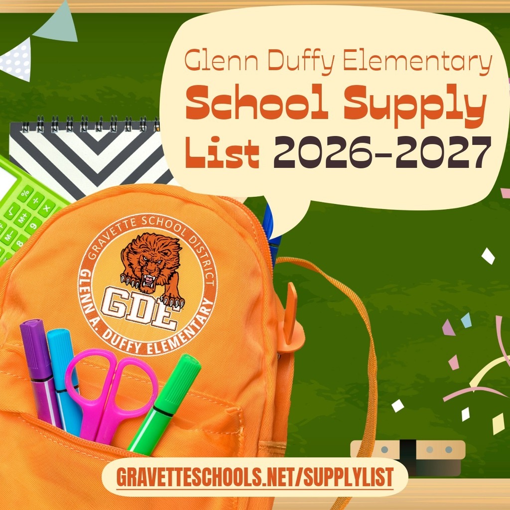 GDE School Supply List
