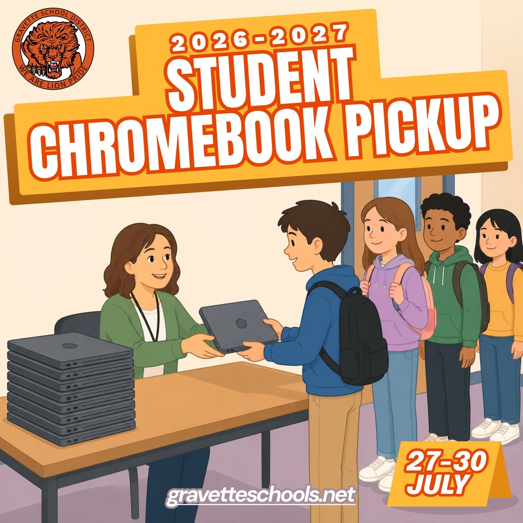 2026-2027 Chromebook Pickup Graphic