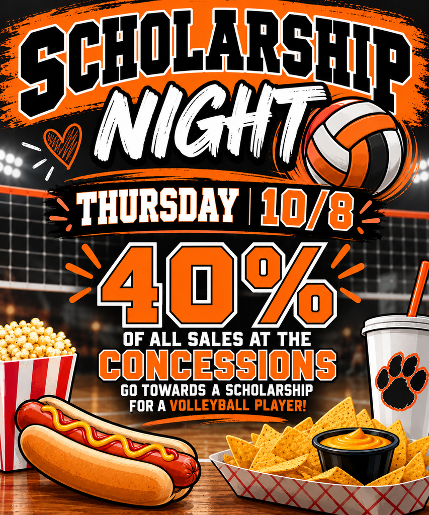 Volleyball Scholarship Night Flyer