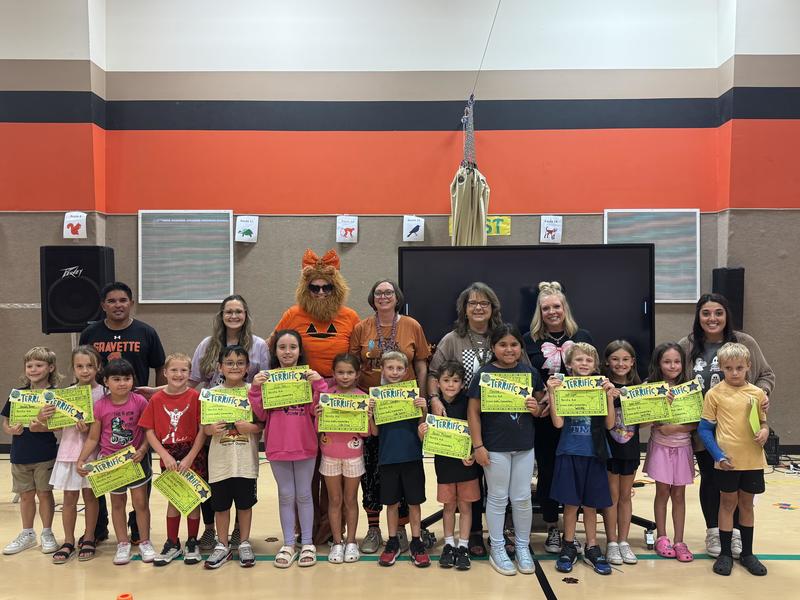 Second Grade Terrific Kids for Habit 1