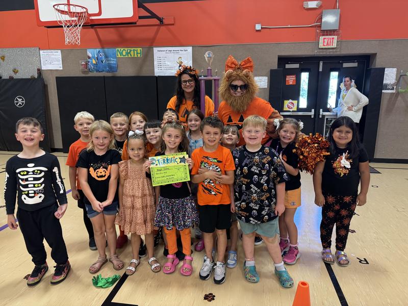 Mrs. Vire_Blanton won Spirit Award