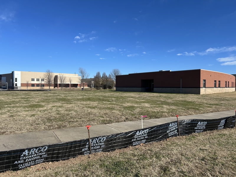 The expansion will occupy the open area on the southwest end of the building