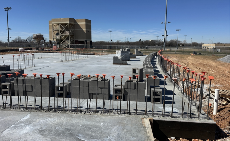 An image of construction at GHS