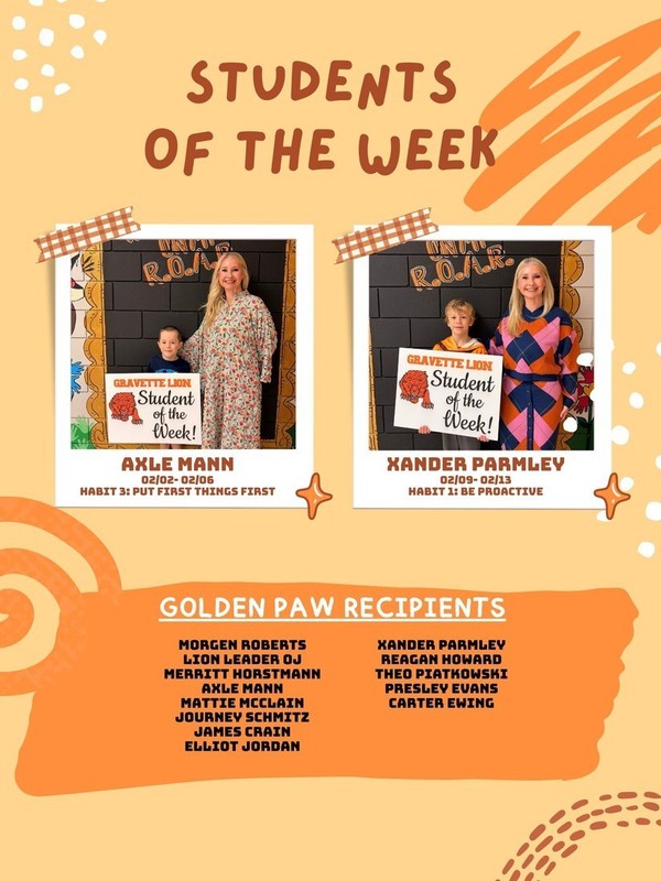 Students of the Week